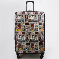 Набір чемоданів для подорожей Тройка 666-13 Premium Classic – 3 валізи зі штучної шкіри з надійним корпусом